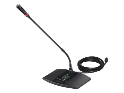 Máy đại biểu loại để bàn, micro cần dài cố định HAI-3668D