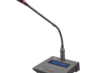 Máy đại biểu loại để bàn, micro cần dài cố định Ahuja CMD-7200