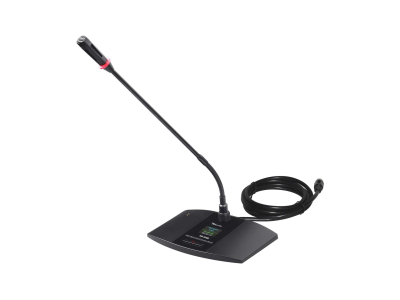 Máy đại biểu loại để bàn, micro cần dài cố định HAI-3668D